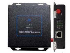 Self-adaptive one optical & one electrical optical fiber transceiver