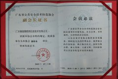 Certificate of Vice President of Guangdong Public Security Technology Protection Association