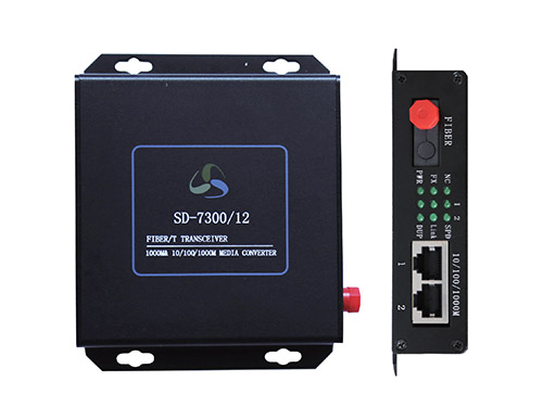 Gigabit optical fiber transceiver