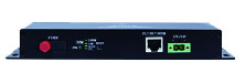 Gigabit fault reporting fiber optical transceiver